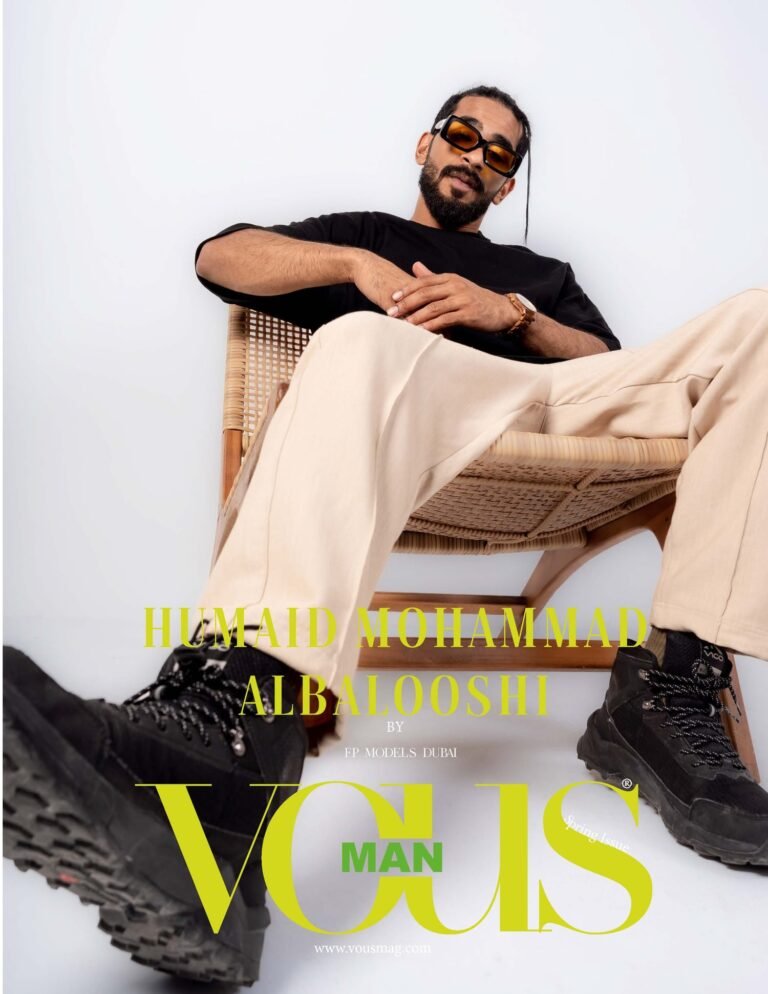 Humaid Mohammad Albalooshi — VOUS Magazine · The June Man Edition · Vol.4 · 2023