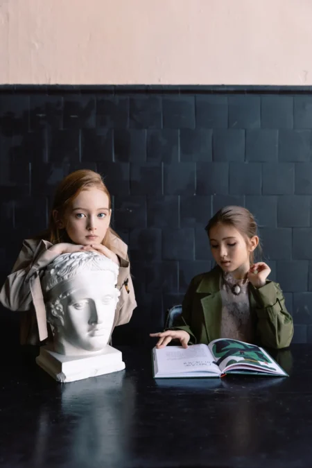 My little ghost friend — Teen editorial by Iuliia Karetnikova for VOUS Magazine