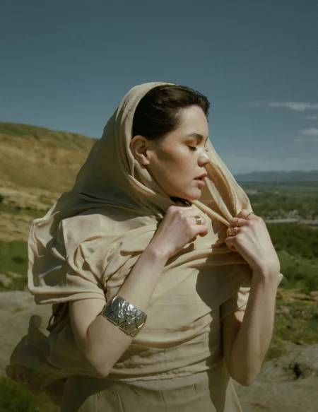 The Soul of the White Sun — Fashion & Beauty editorial by Yana Bolotova for VOUS Magazine
