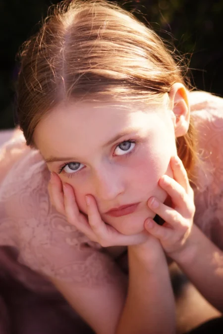 Lavender — Teen editorial by Liubou Kachatkova for VOUS Magazine