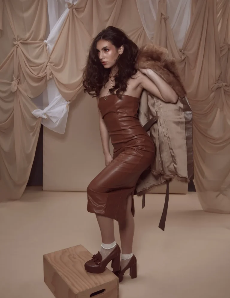 The Grandeur of a Bygone Era: A Vintage Glamour Editorial — Fashion & Beauty editorial by Michell Santelik for VOUS Magazine