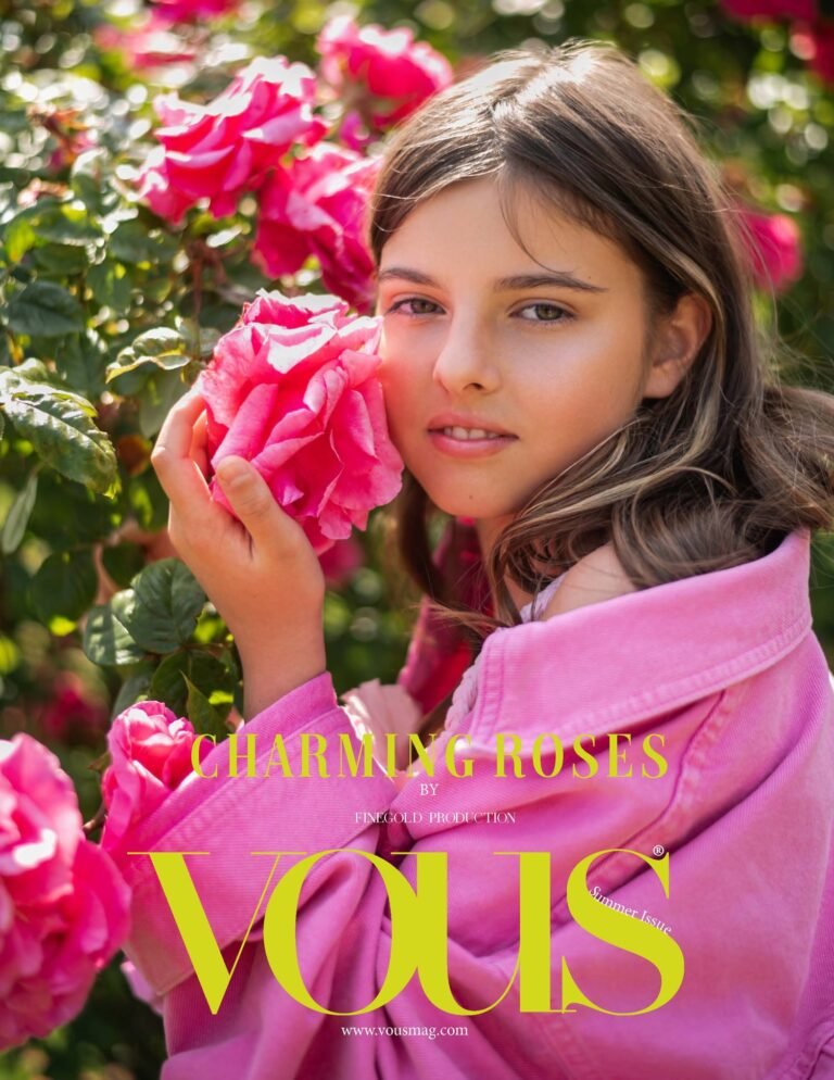 Charming roses — VOUS Magazine · The August Teen Edition · Vol.3 · 2023