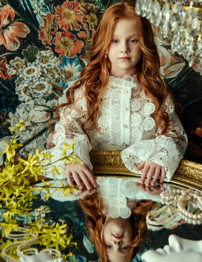 Paint Me Aristocratically — Teen editorial by Olesya Kulida for VOUS Magazine