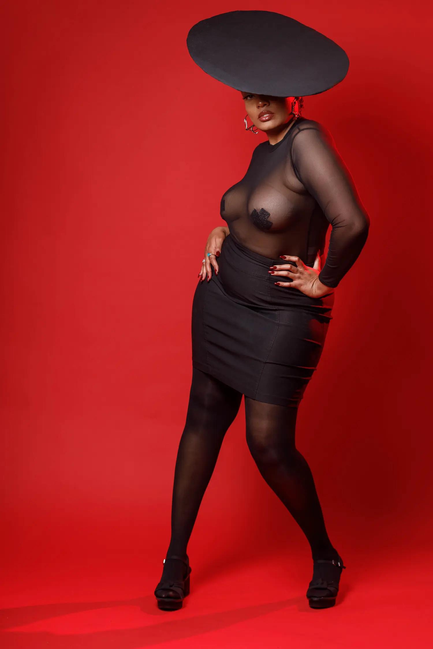 Red Energy — Fashion & Beauty editorial by McArlain Morilus for VOUS Magazine