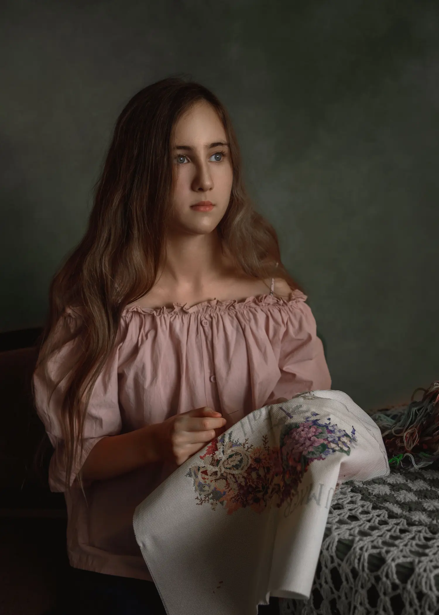Stefaniya — Teen editorial by Helena Bykovsky for VOUS Magazine