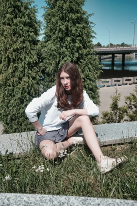 Dancing under the sky — Teen editorial by Alesia Makarevich for VOUS Magazine