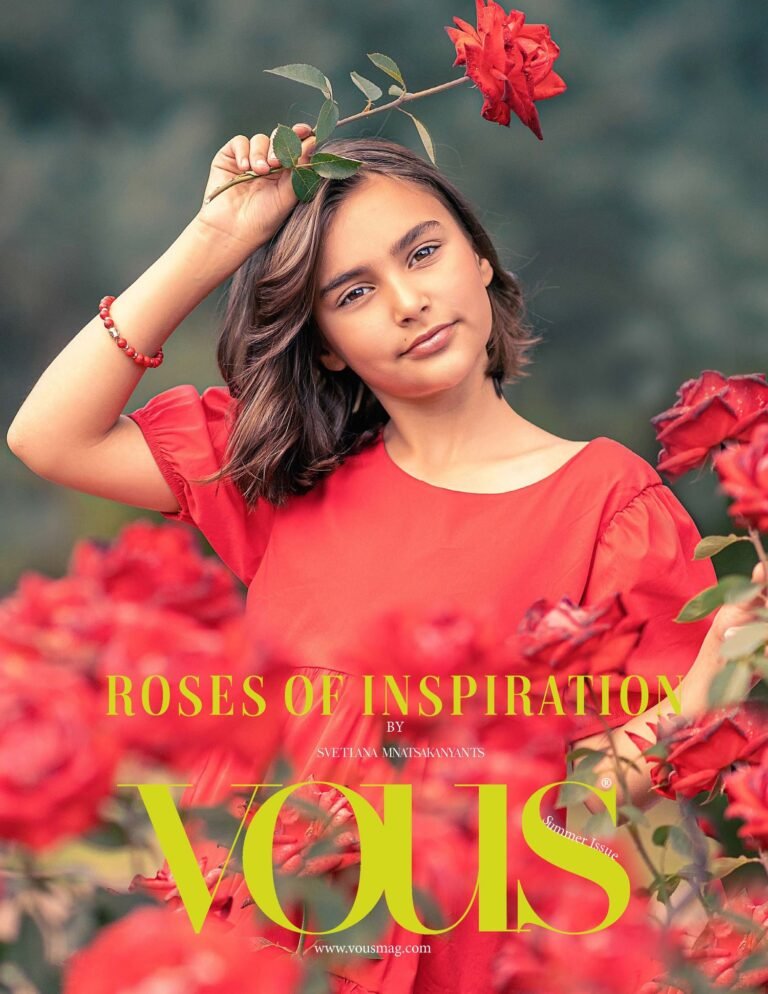 Розы вдохновения — VOUS Magazine · The August Teen Edition · Vol.1 · 2023