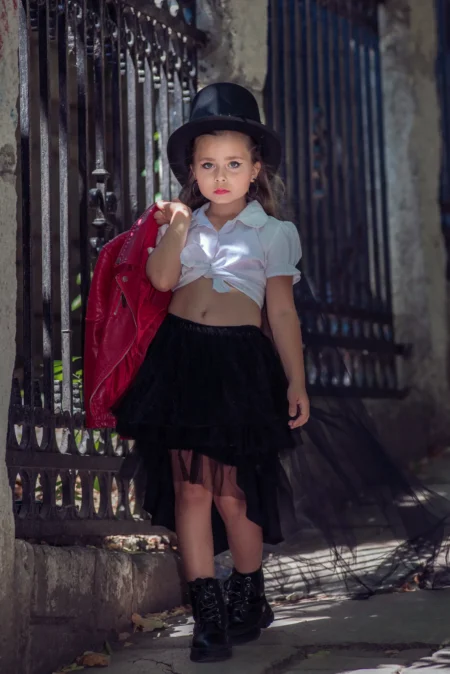 The Princess in Black — Teen editorial by Catalin Andrei for VOUS Magazine