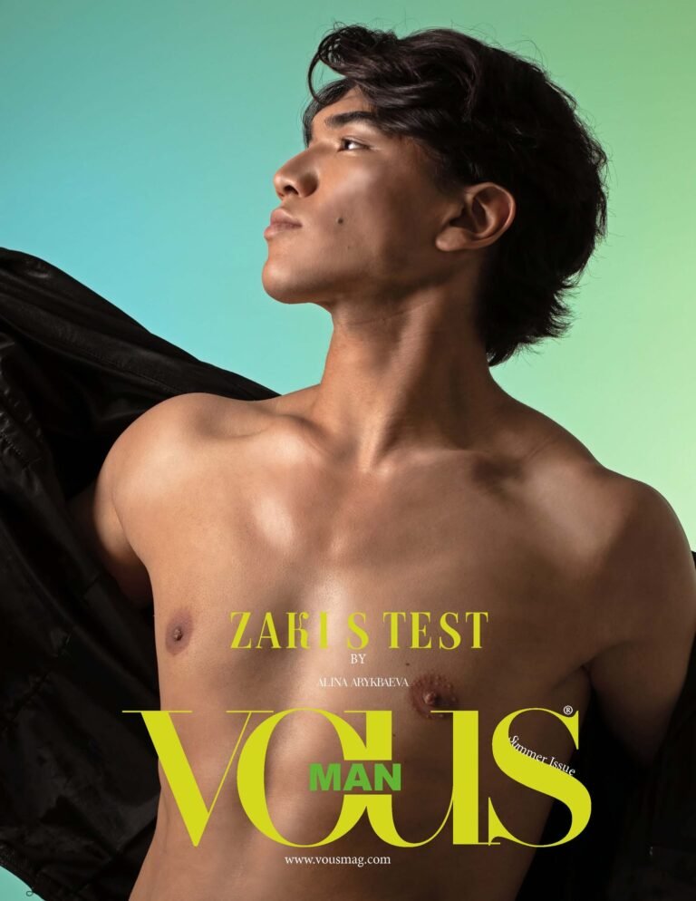 ZAKI'S TEST — VOUS Magazine · The August Man Edition · Vol.2 · 2023