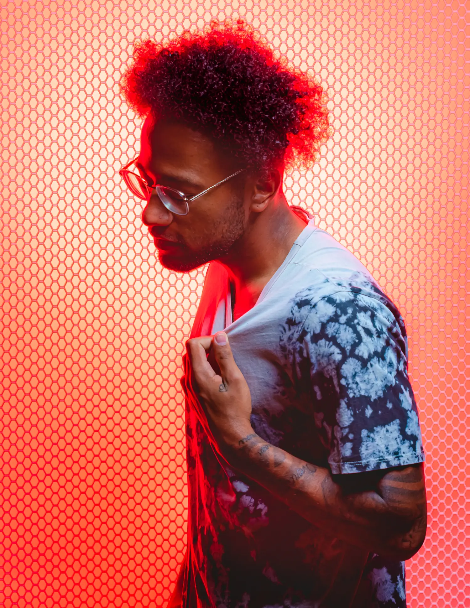Boxing Form and Color — Man editorial by Tim Evans for VOUS Magazine