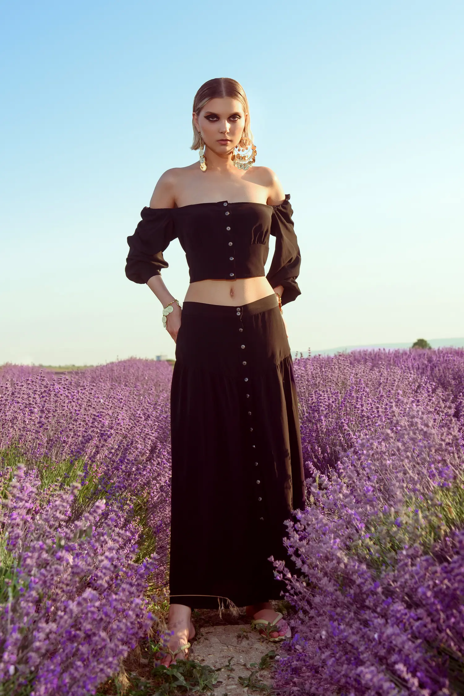 Lavande — Fashion & Beauty editorial by Rina Shed for VOUS Magazine