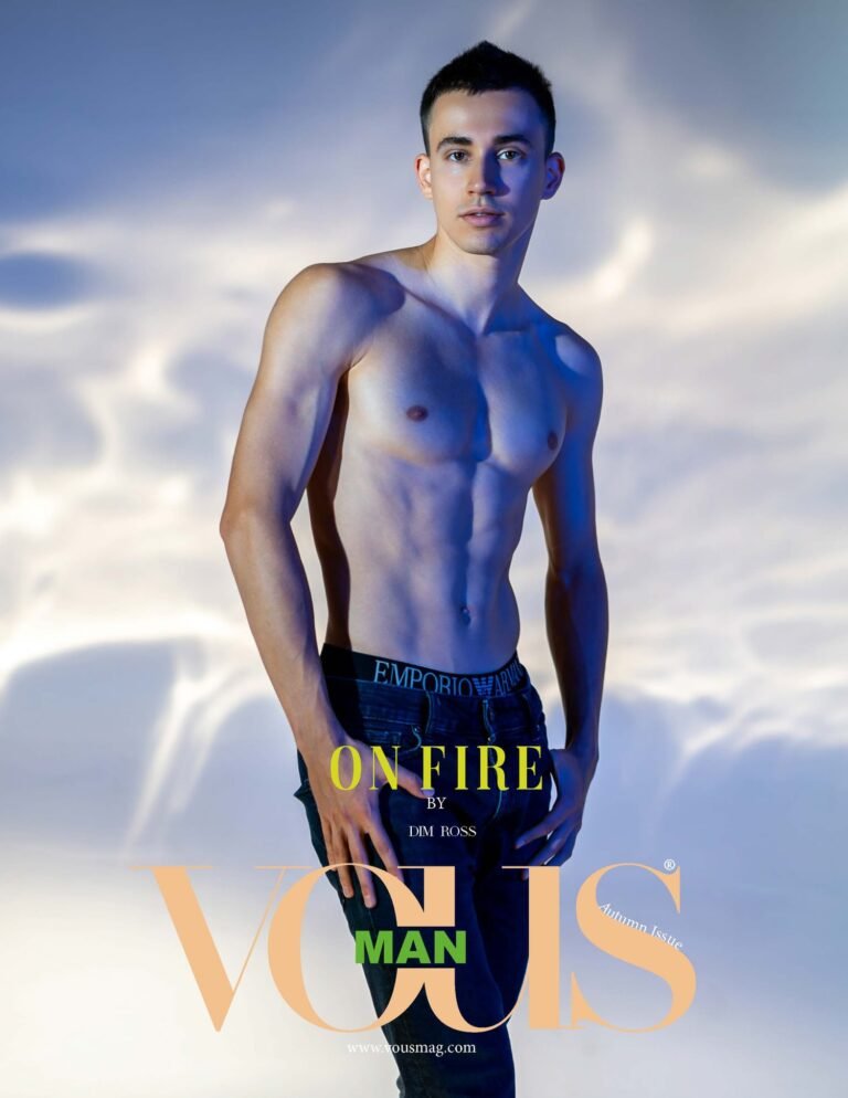 On fire — VOUS Magazine · The October Man Edition · Vol.4 · 2023