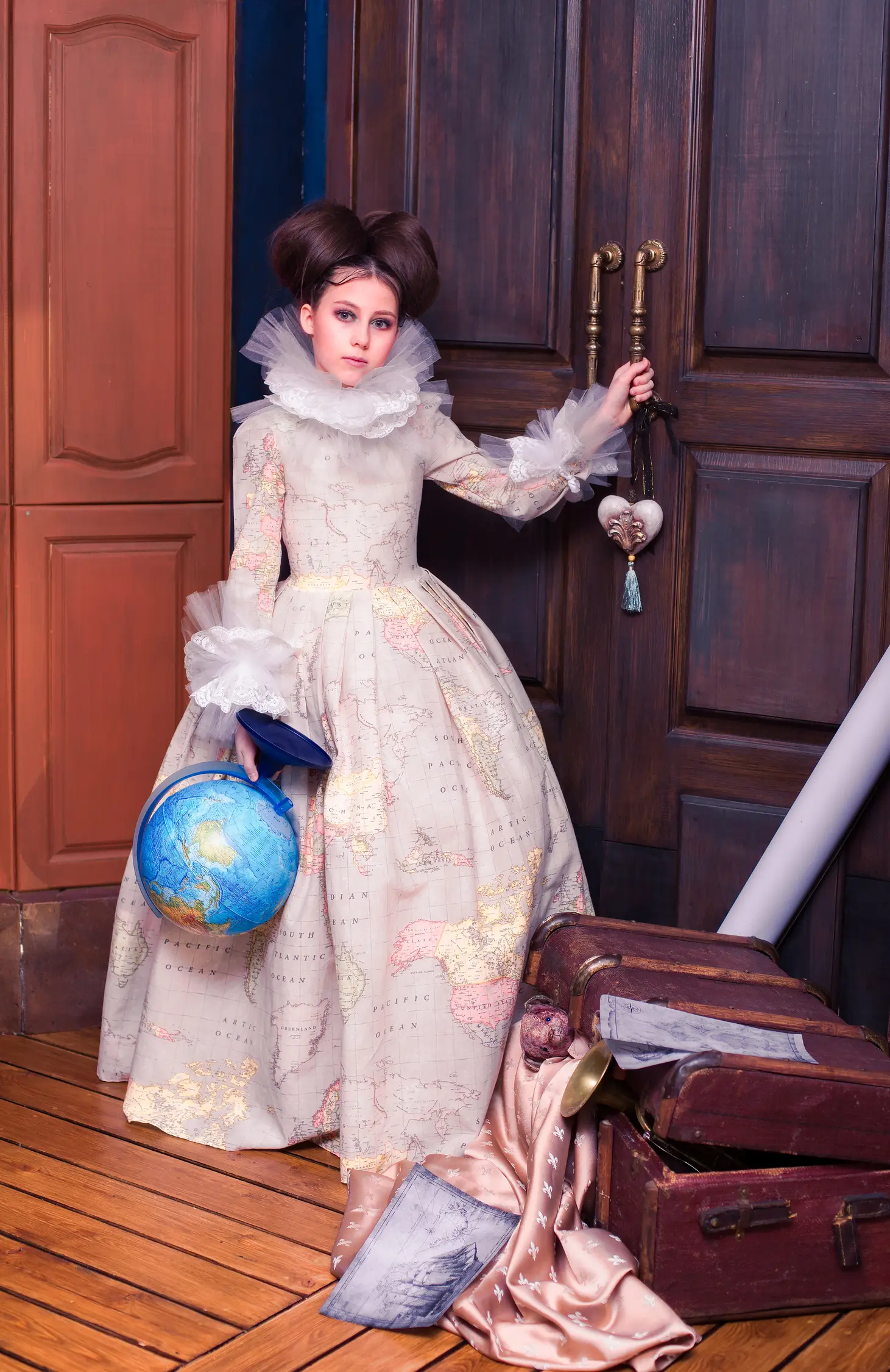 The Traveller — Teen editorial for VOUS Magazine