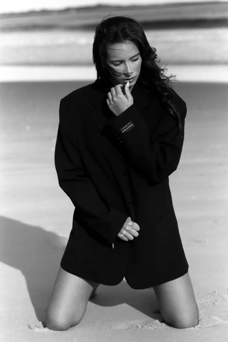 A Fashionable Day At The Beach With Andrea Piecuch — Fashion & Beauty editorial by Mirror51 for VOUS Magazine