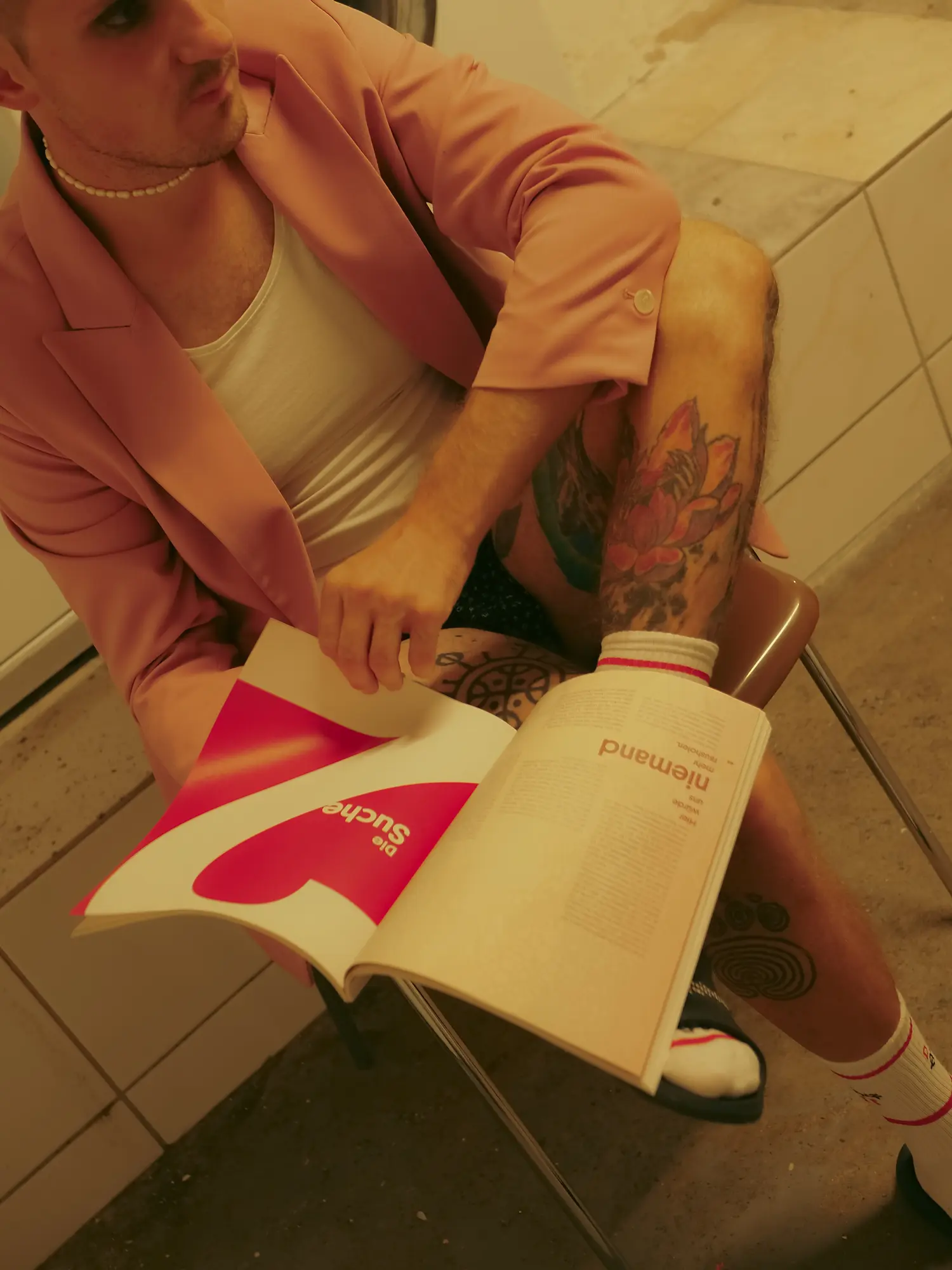 Berliner Wäscherei Nr — Man editorial by Alexandra Hermann for VOUS Magazine