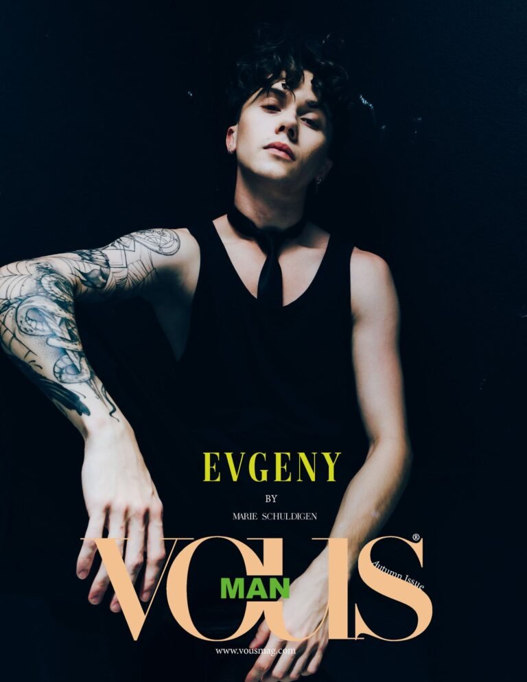 Evgeny — VOUS Magazine · The November Man Edition · Vol.2 · 2023