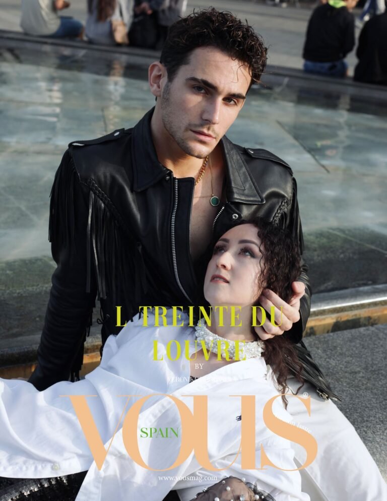 L'étreinte du Louvre — VOUS Magazine · The November Fashion & Beauty Edition · Vol.9 · 2023