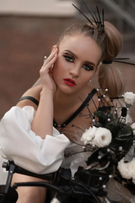 Moto Wedding — Wedding editorial by Evelina Bagdasarova for VOUS Magazine