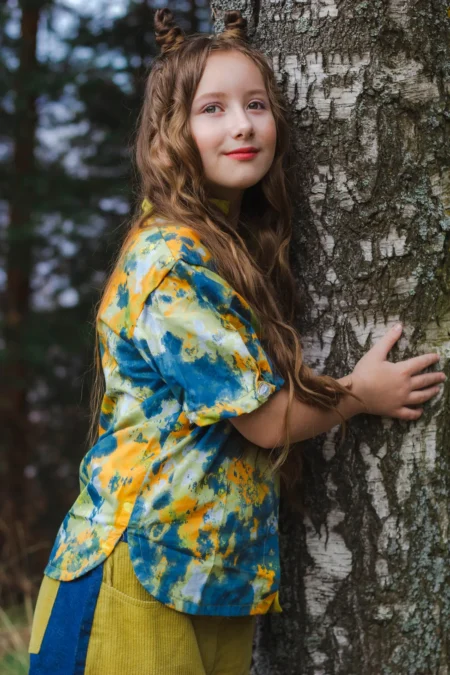 Summer morning in the forest — Teen editorial by Ekaterina Kurbatova for VOUS Magazine