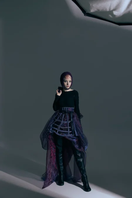 The Dark Swan — Fashion & Beauty editorial by Tuyara Machakhova for VOUS Magazine