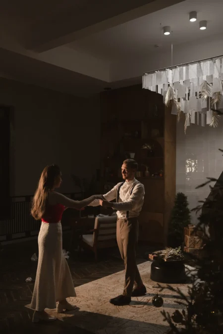 Christmas for two — New Year Special editorial by Viktoriya Yulenkova for VOUS Magazine