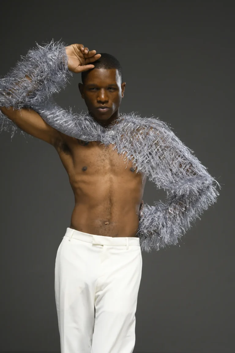He who sleeps in a bed of sliver will have a golden future — Man editorial by Douglas Bassett for VOUS Magazine