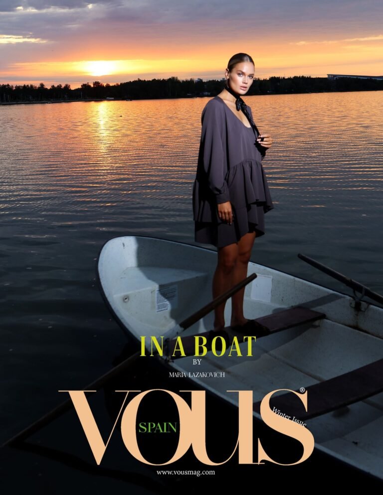 In a boat — VOUS Magazine · The New Year Special Edition · Vol.2 · 2023