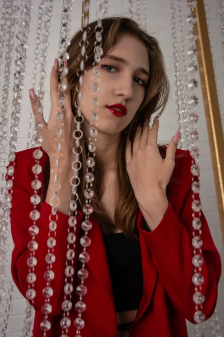 Julia — New Year Special editorial by Елена Чабан-Супрон for VOUS Magazine