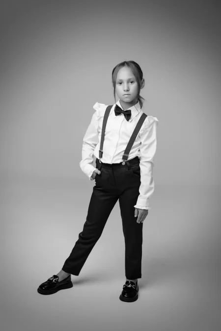 Black and white kids — Teen editorial by Iana Pereverzeva for VOUS Magazine