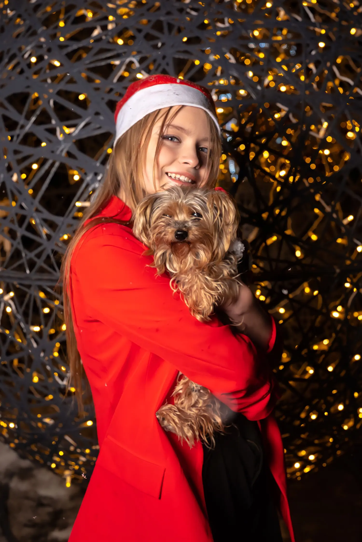 Cristmas with My Lovely Dog — Christmas Special editorial by Anton Milov for VOUS Magazine