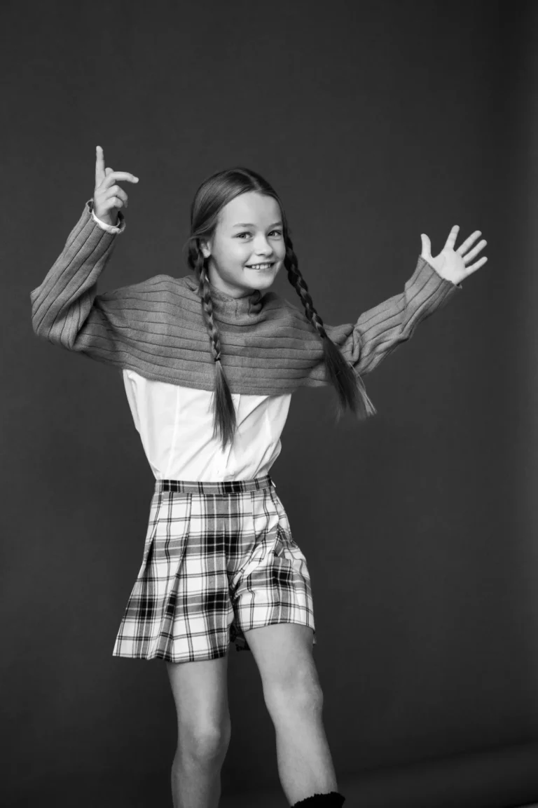 Girl with Pigtails — Teen editorial by рина шквал for VOUS Magazine