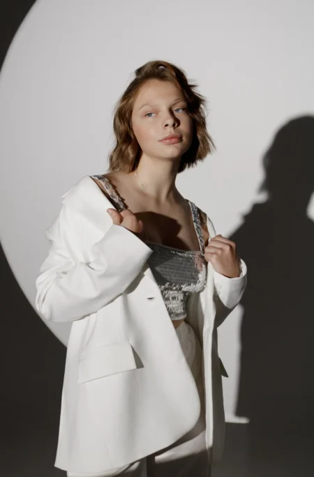 In White — Teen editorial by Natalya Rymasheuskaya for VOUS Magazine