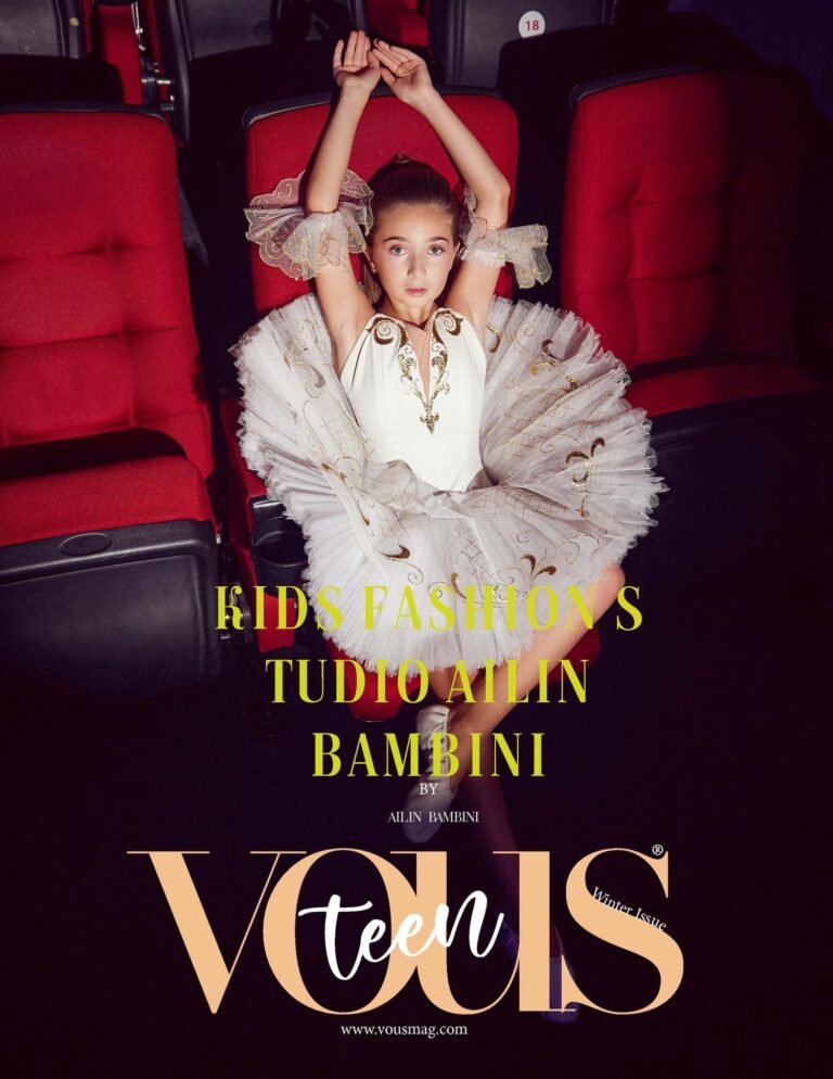 Kids fashion studio Ailin Bambini — VOUS Magazine · The January Teen Edition · Vol.5 · 2024