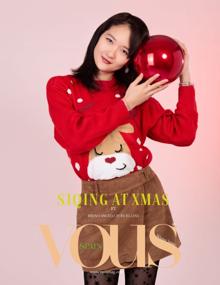 Siqing at XMas — VOUS Magazine · The December Christmas Special Edition · Vol.8 · 2023