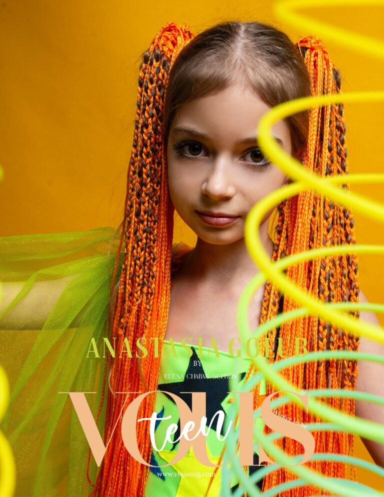 Anastasia Golub — VOUS Magazine · The February Teen Edition · Vol.5 · 2024