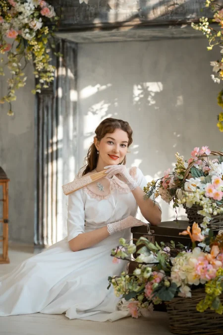Flower Girl — Fashion & Beauty editorial by Viktoria Trevogina for VOUS Magazine