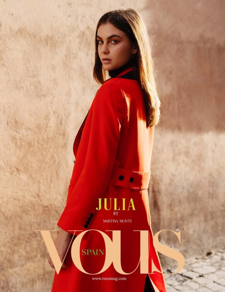 Julia — VOUS Magazine · The January Fashion & Beauty Edition · Vol.6 · 2024