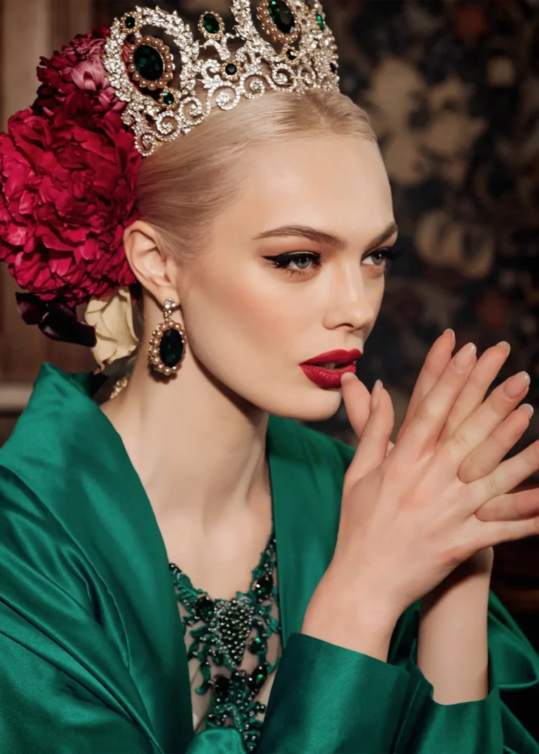Legend of haute couture — Fashion & Beauty editorial by Yulia Malyarova for VOUS Magazine