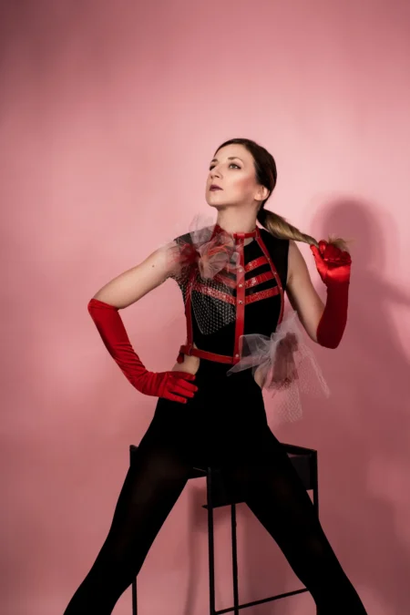 Red — Valentine's Day editorial by Andrea Szász for VOUS Magazine
