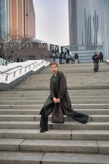 A Walk Through the City — Teen editorial by Дударева Наталия for VOUS Magazine
