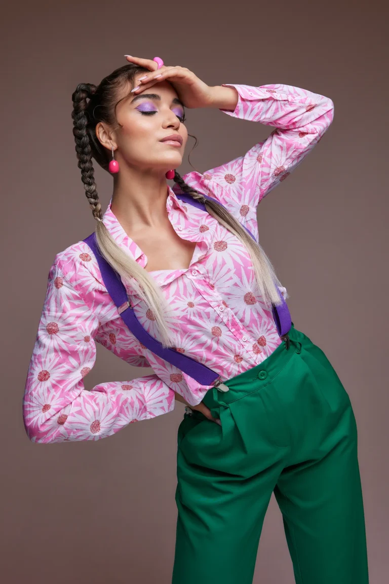 Spring colors — Fashion & Beauty editorial by Ukhova Natalya for VOUS Magazine