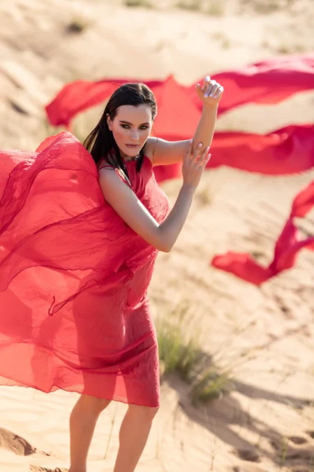 Femme fatale — Fashion & Beauty editorial by Anna Shehtova for VOUS Magazine