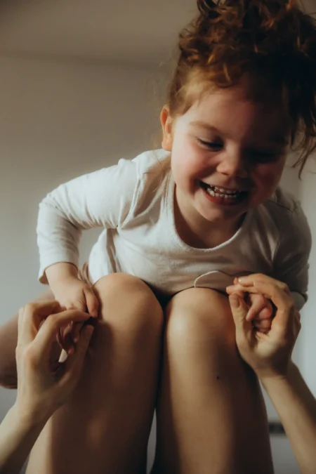 Motherhood — Portrait editorial by Mariya Shleiko for VOUS Magazine