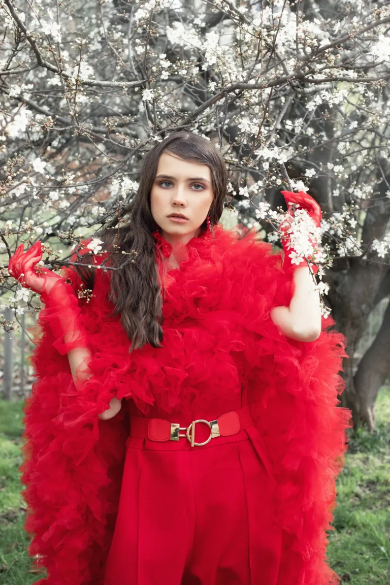 Red — Fashion & Beauty editorial by Lesia Ivanova for VOUS Magazine