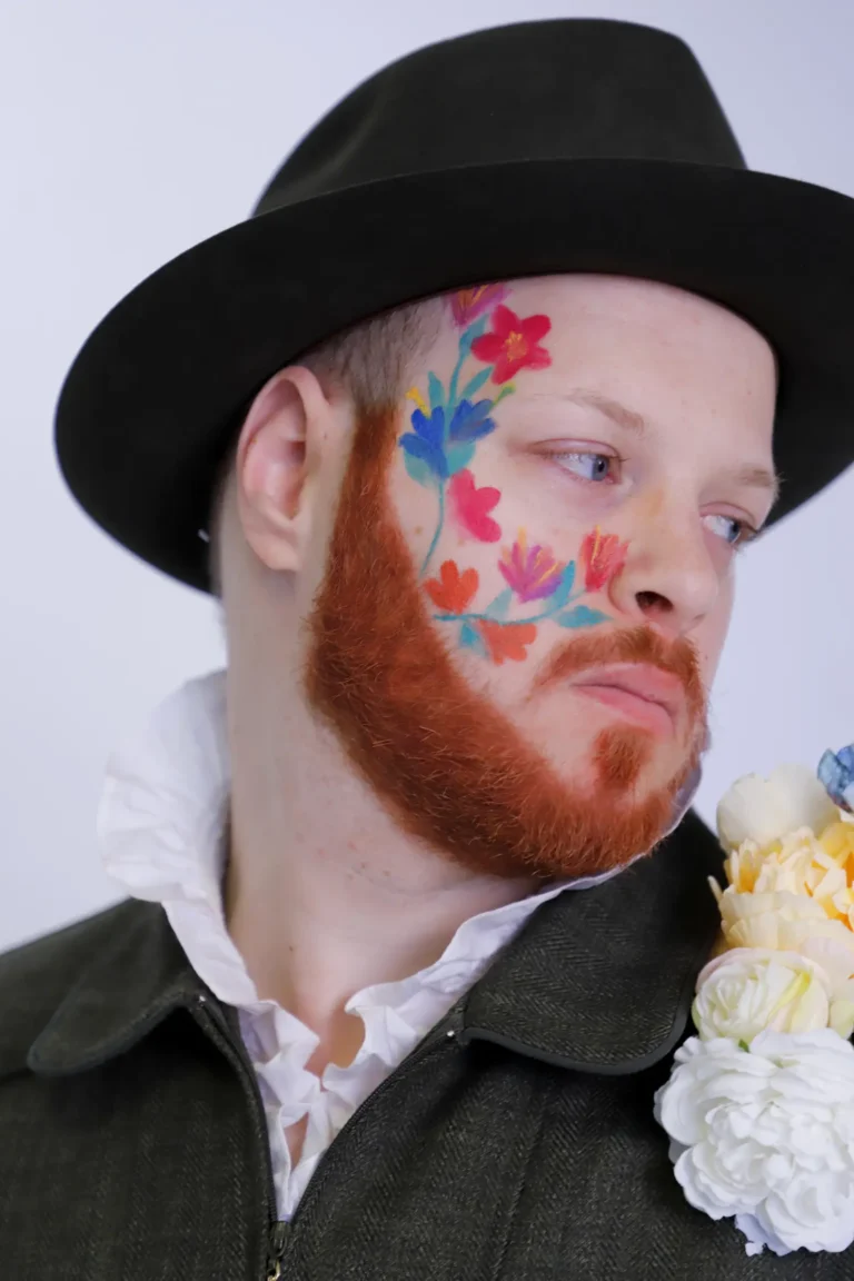 Spring Floral — Man editorial for VOUS Magazine