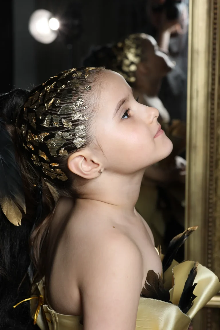 "Unpredictable" gold — VOUS Magazine · The May Portrait Edition · Vol.2 · 2024