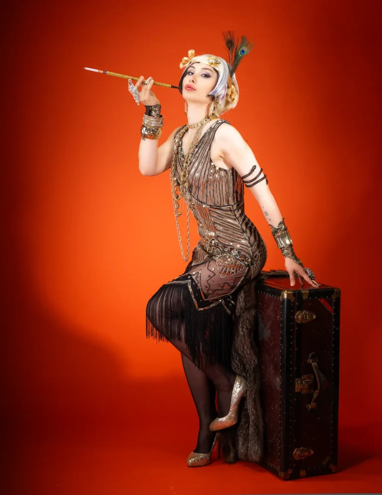 1920s .... Gold, Glitz & Glamour — VOUS Magazine · The June Fine Art Edition · Vol.1 · 2024