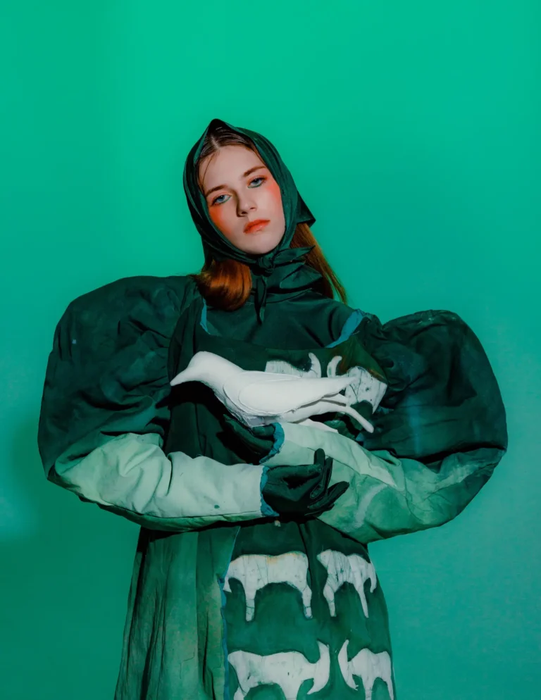 Karina Kolodeznaya — Portrait editorial for VOUS Magazine