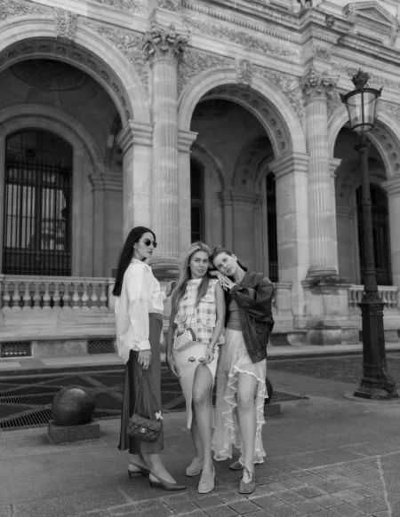 Paris together? Why not! — Portrait editorial by Anna Babenko for VOUS Magazine