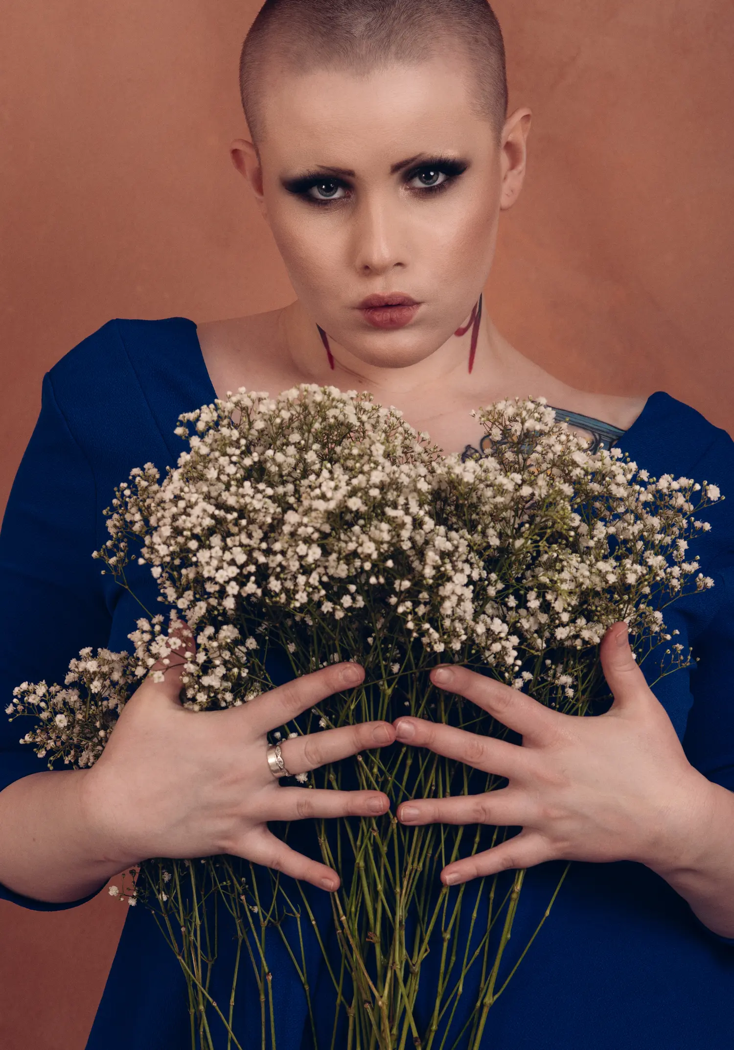 Tough Little Flowers — Portrait editorial by LauraAnne Photography for VOUS Magazine